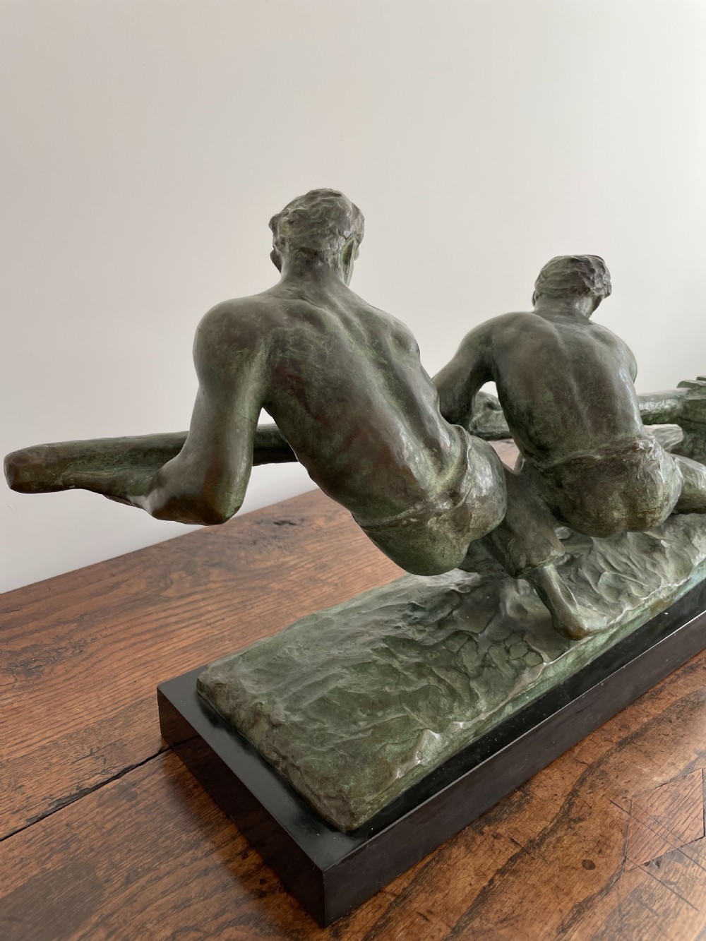 Large Art Deco bronze by Alexander Kelety  View VI