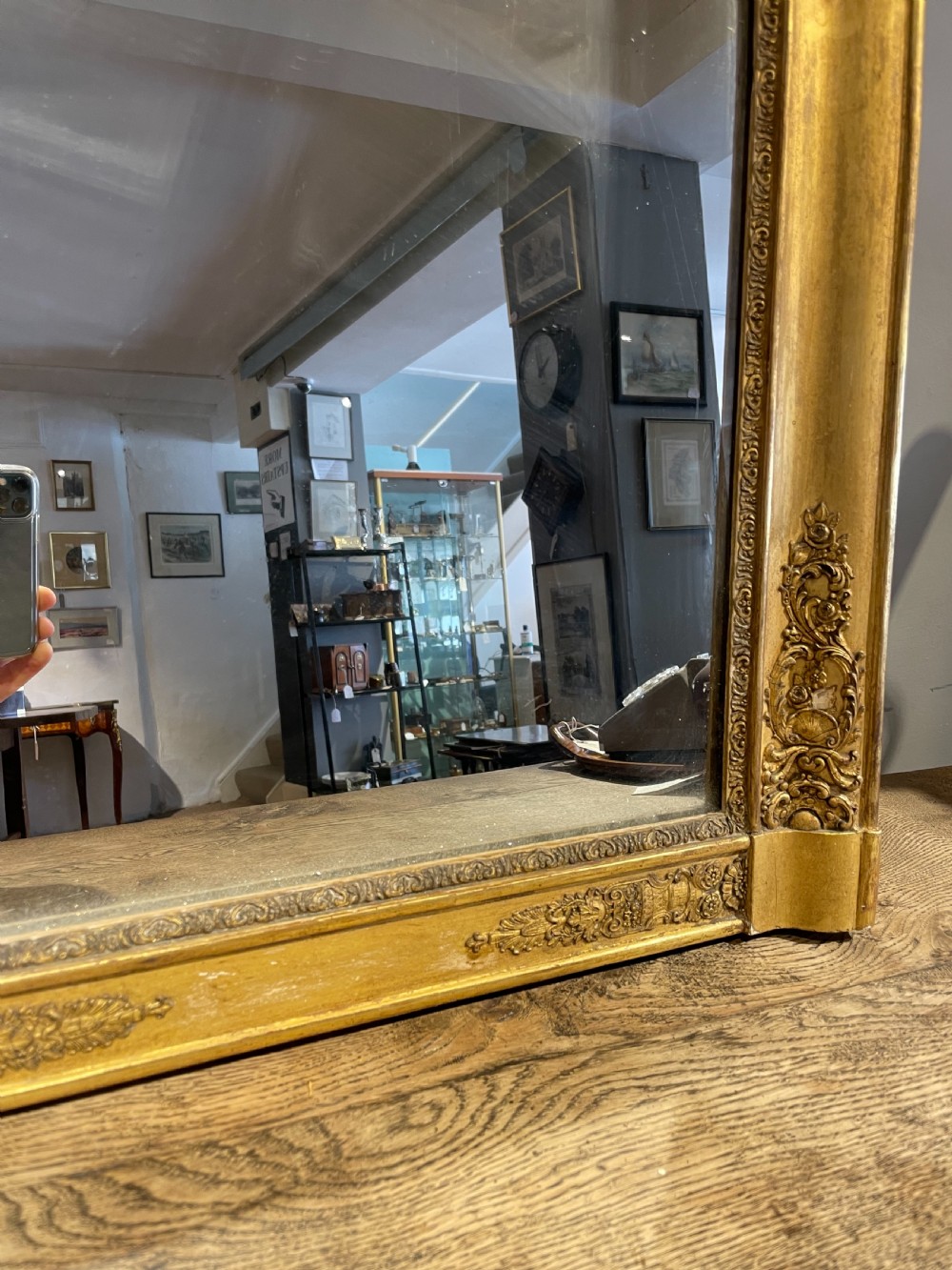 Antique gilt over mantle 42.5 x 51.5  View VI
