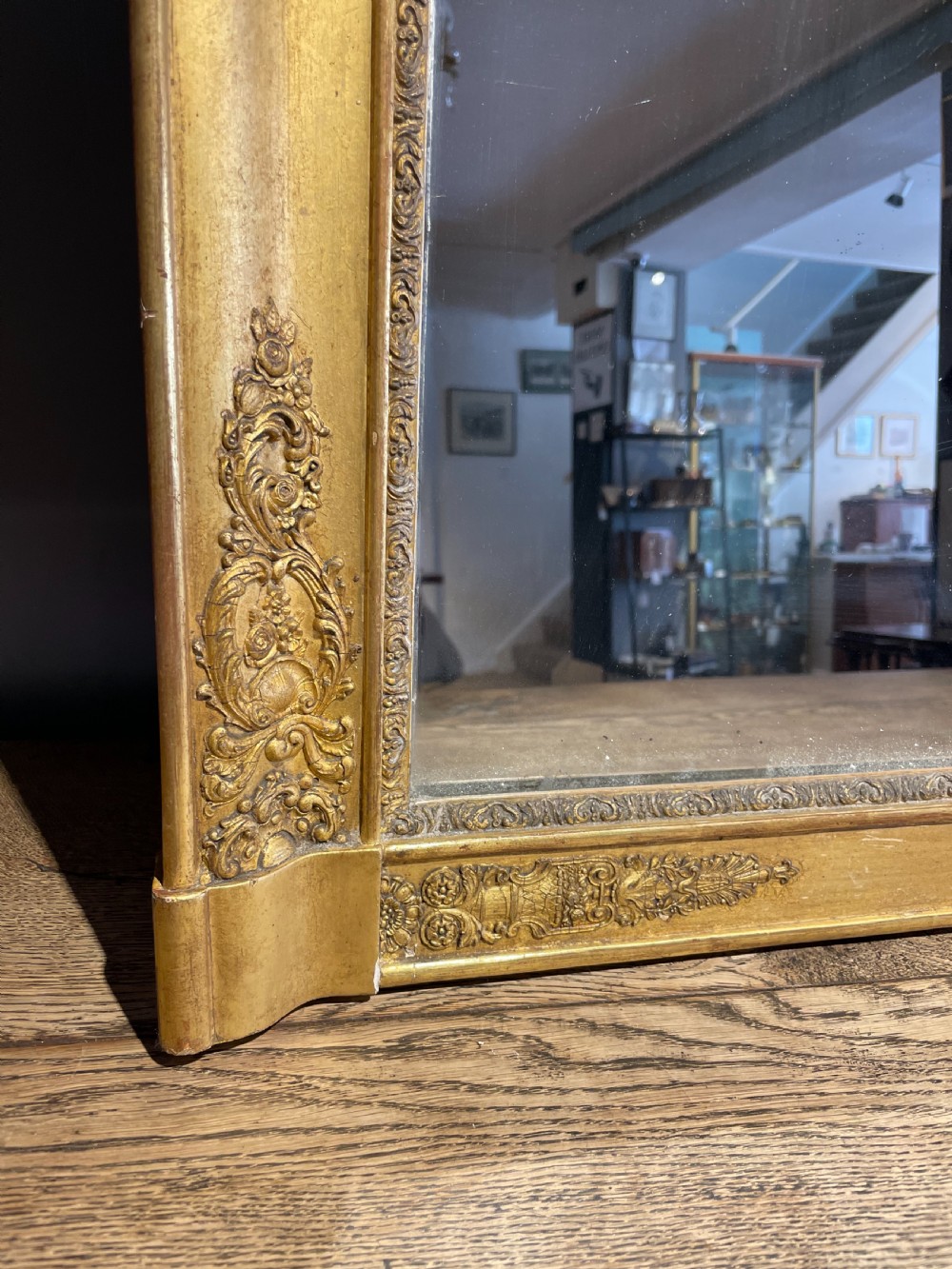 Antique gilt over mantle 42.5 x 51.5  View VIII