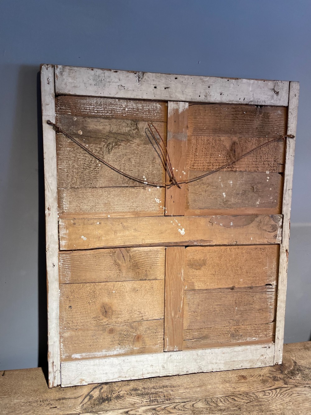 Antique gilt mirror 30.5 x 38  View VI