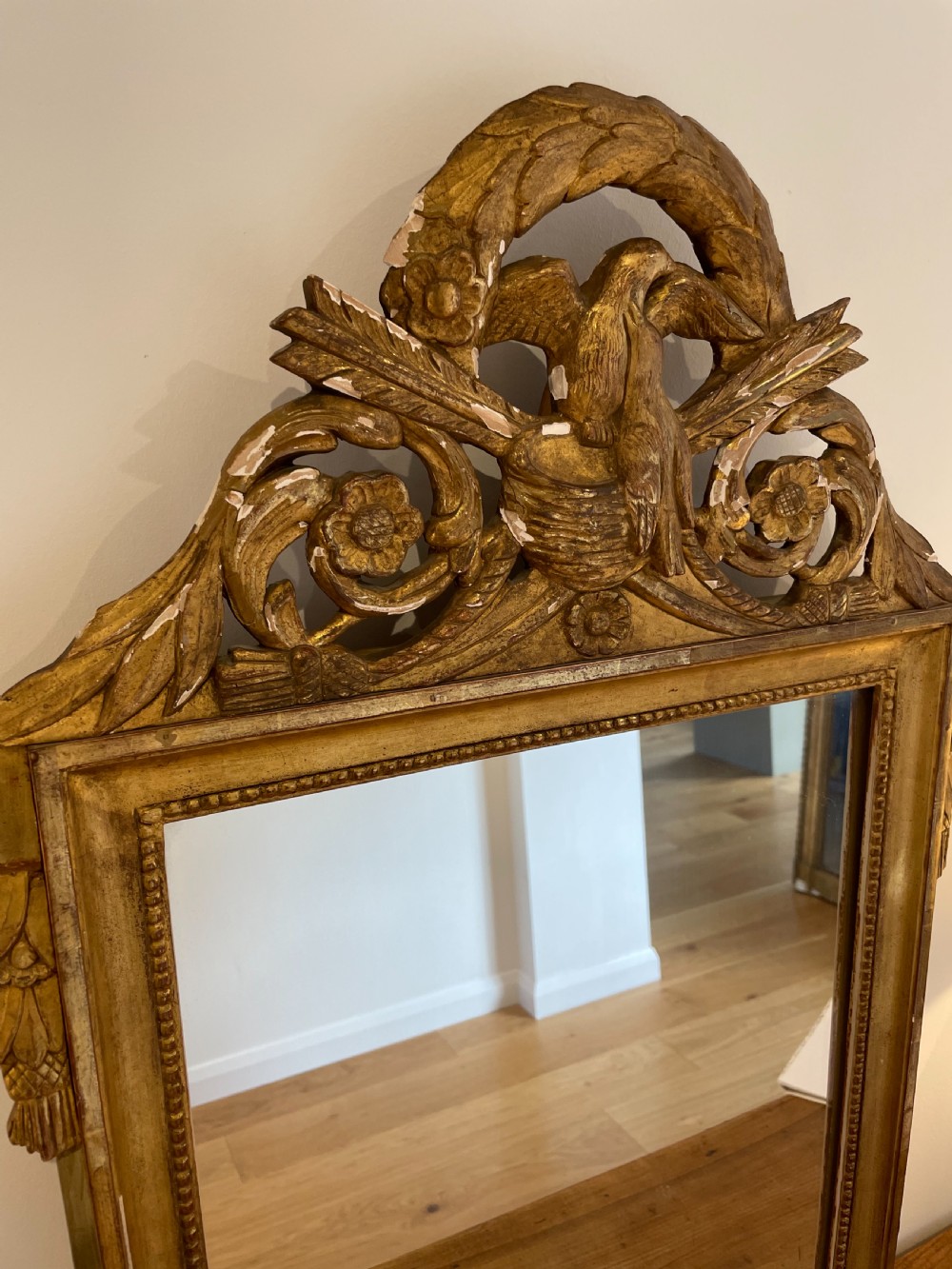 French gilded mirror View II