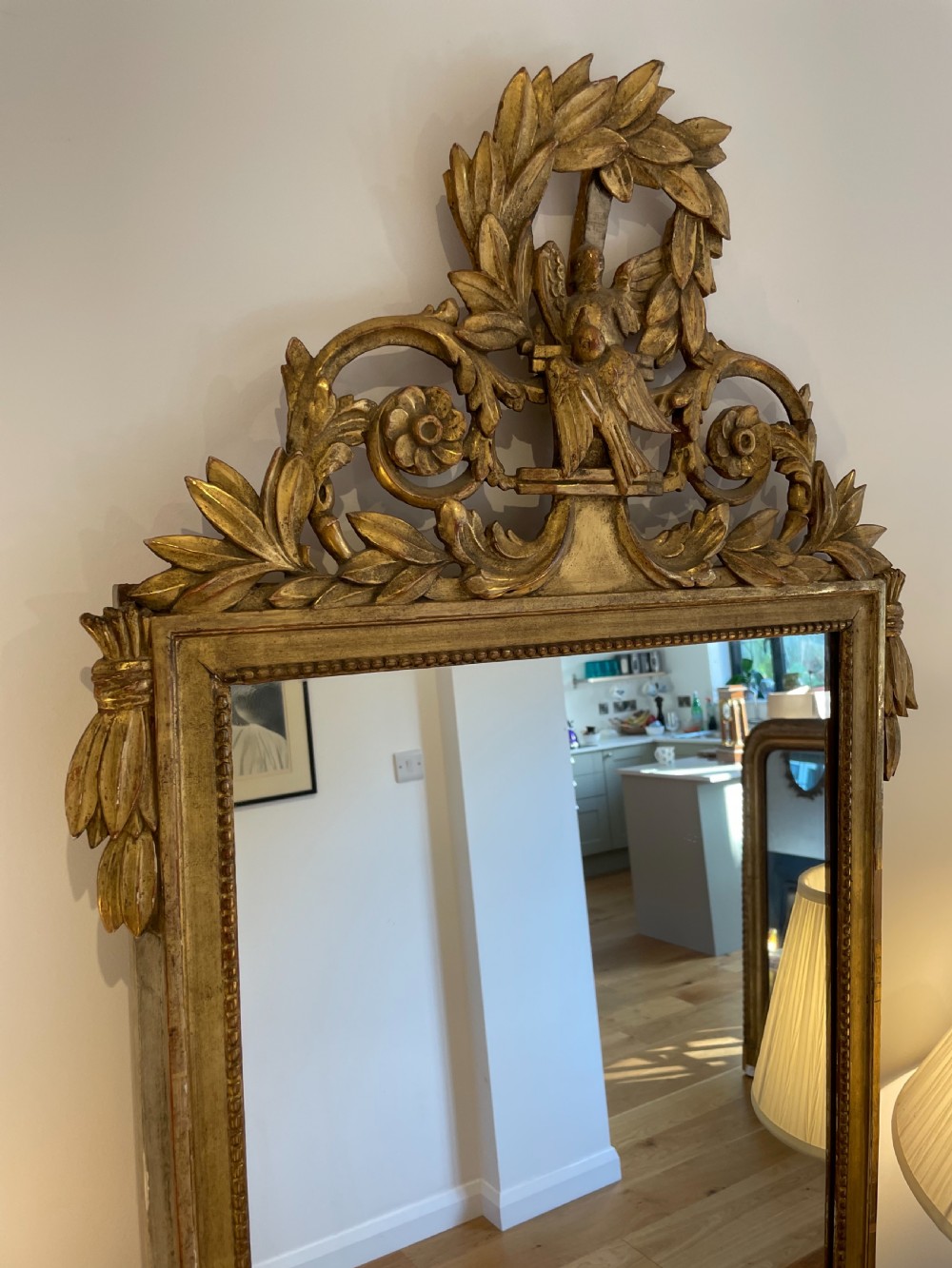 French gilt mirror View III