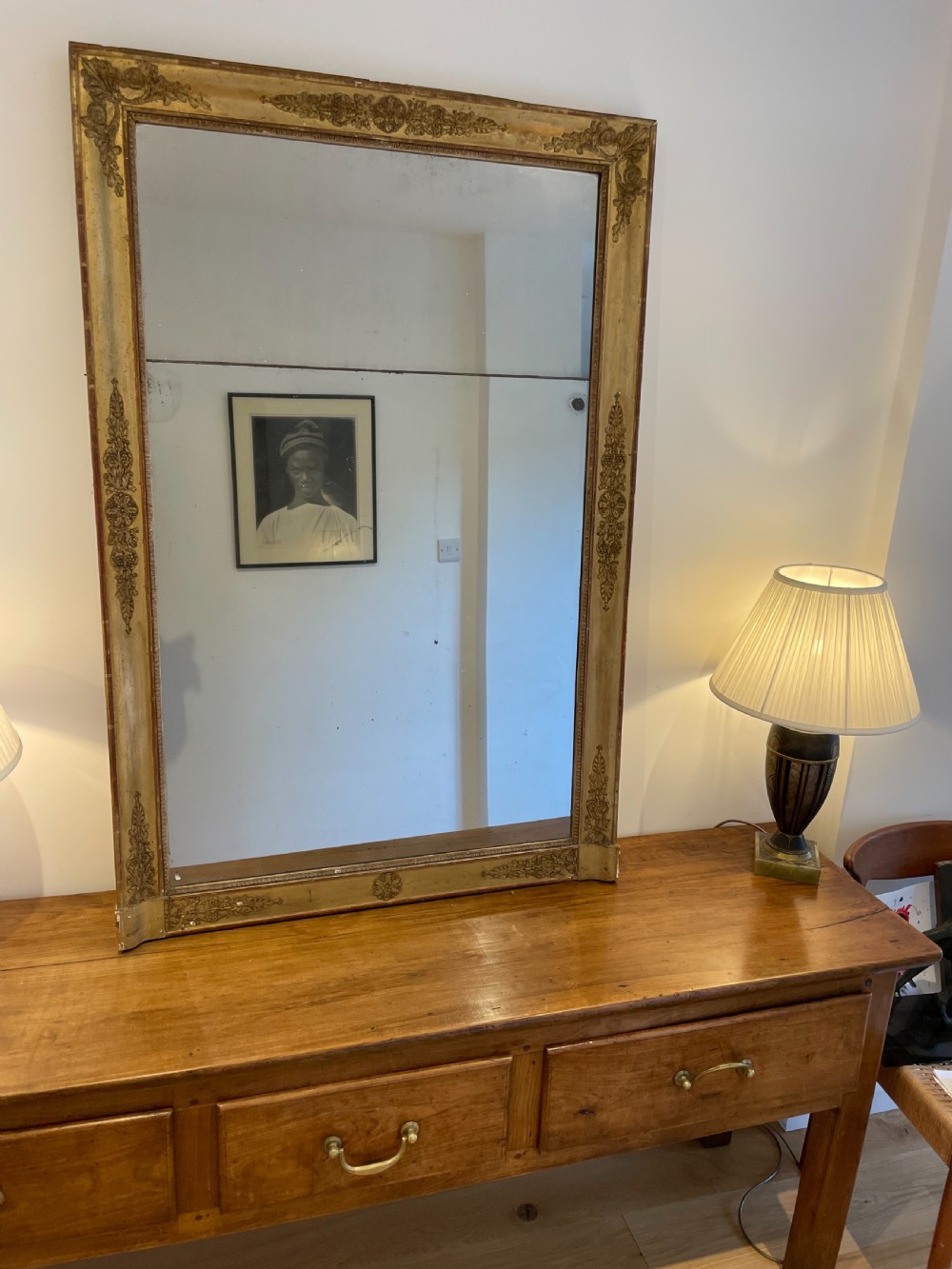 19th century gilt mirror View II