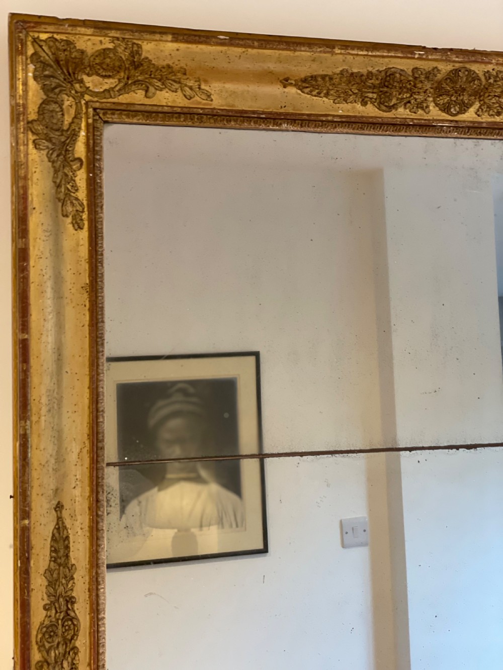 19th century gilt mirror View III