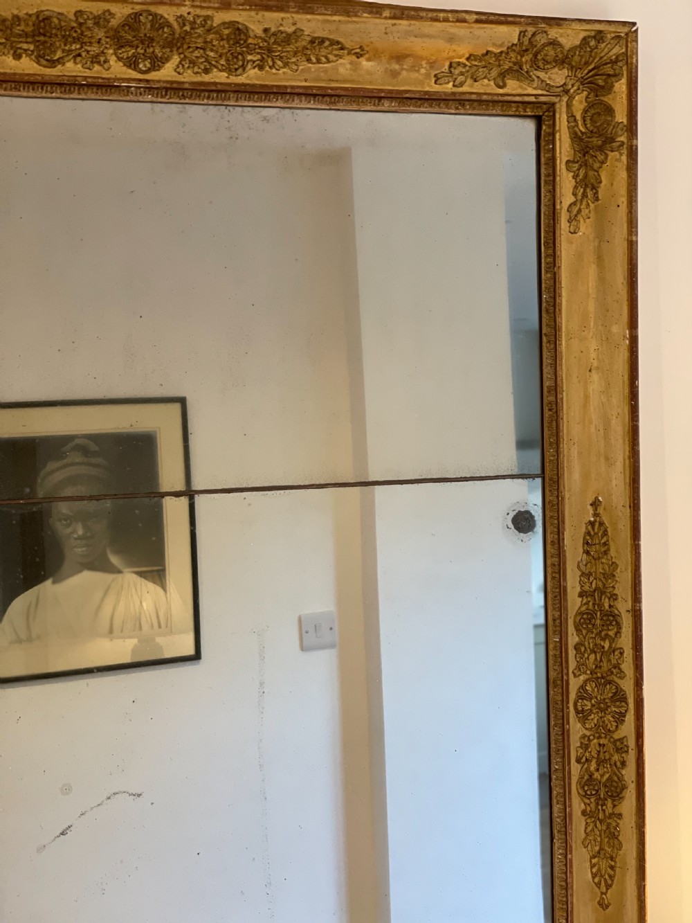 19th century gilt mirror View IV