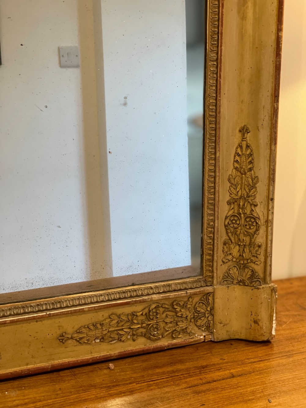 19th century gilt mirror View V