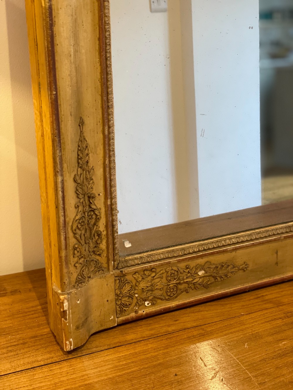 19th century gilt mirror View VI