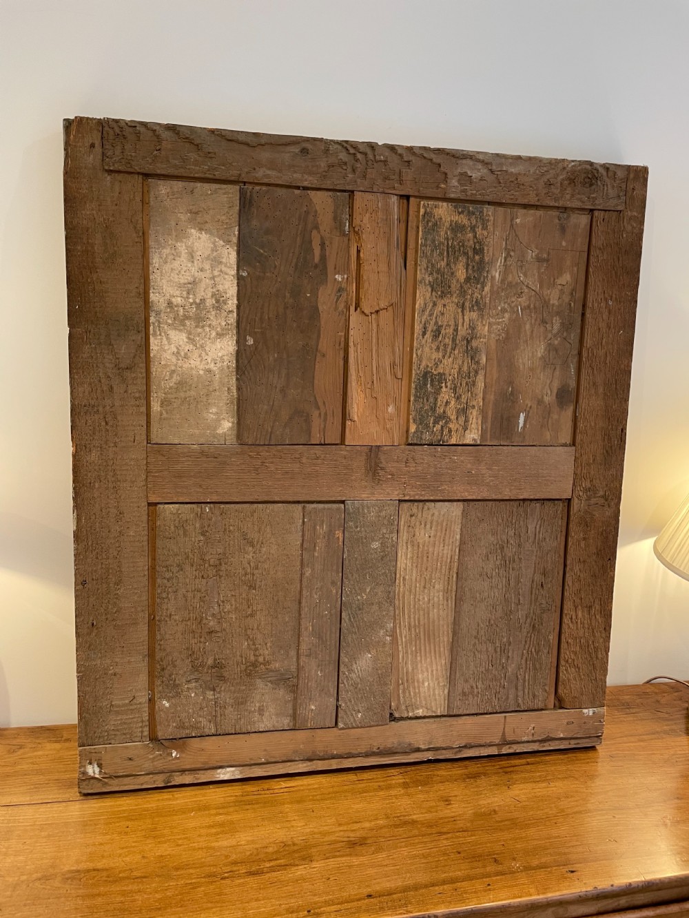 Antique gilt mirror View VI