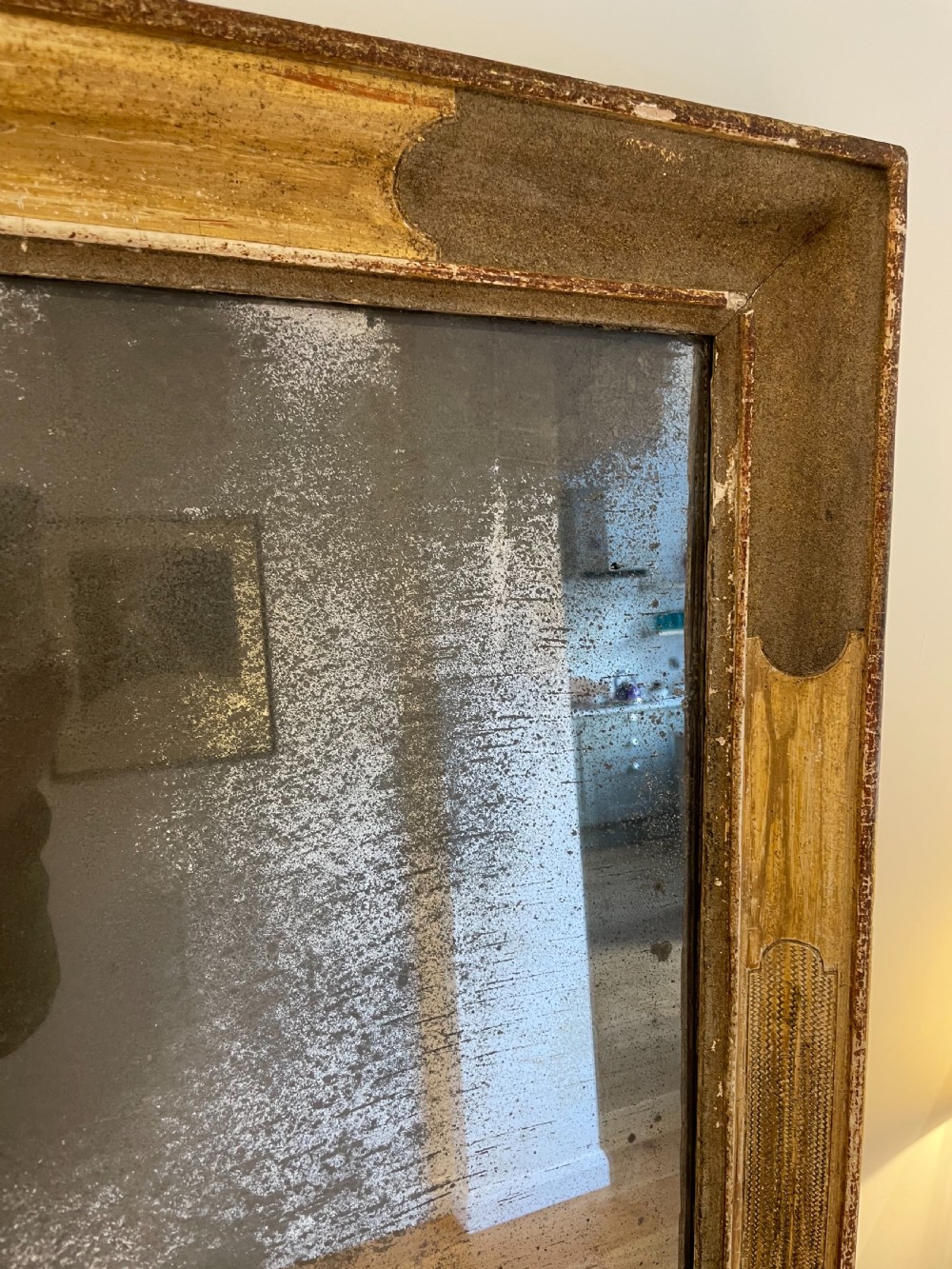 Antique gilt mirror View VII