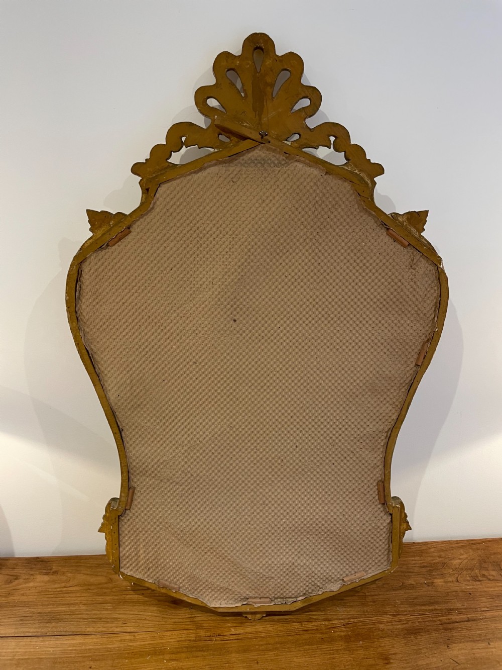 Italian gilt mirror View VII