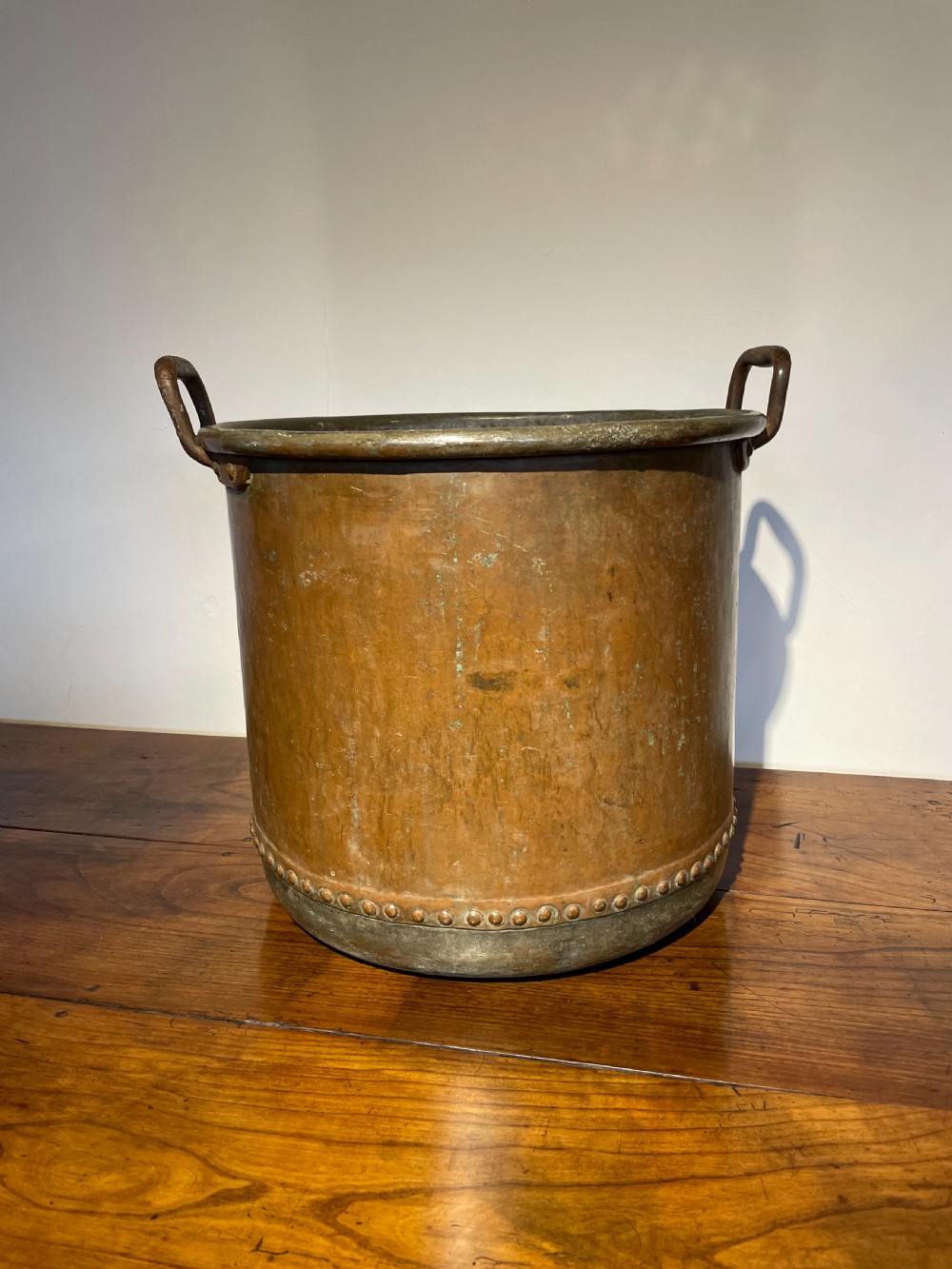 Copper log bin  View VI