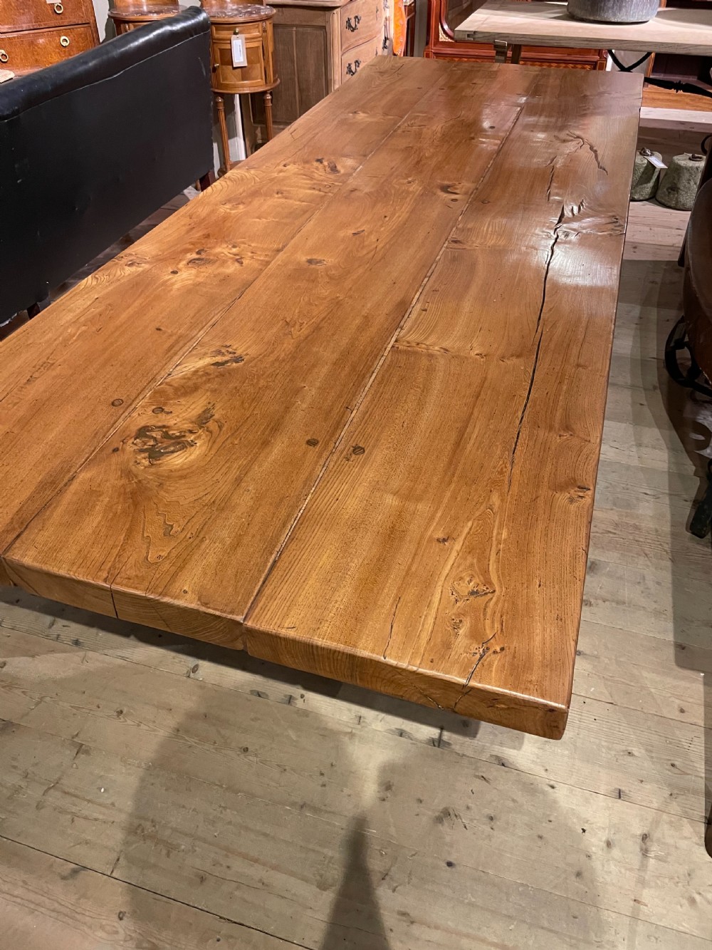 Elm refectory table  View VII