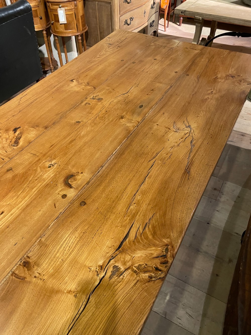 Elm refectory table  View IX