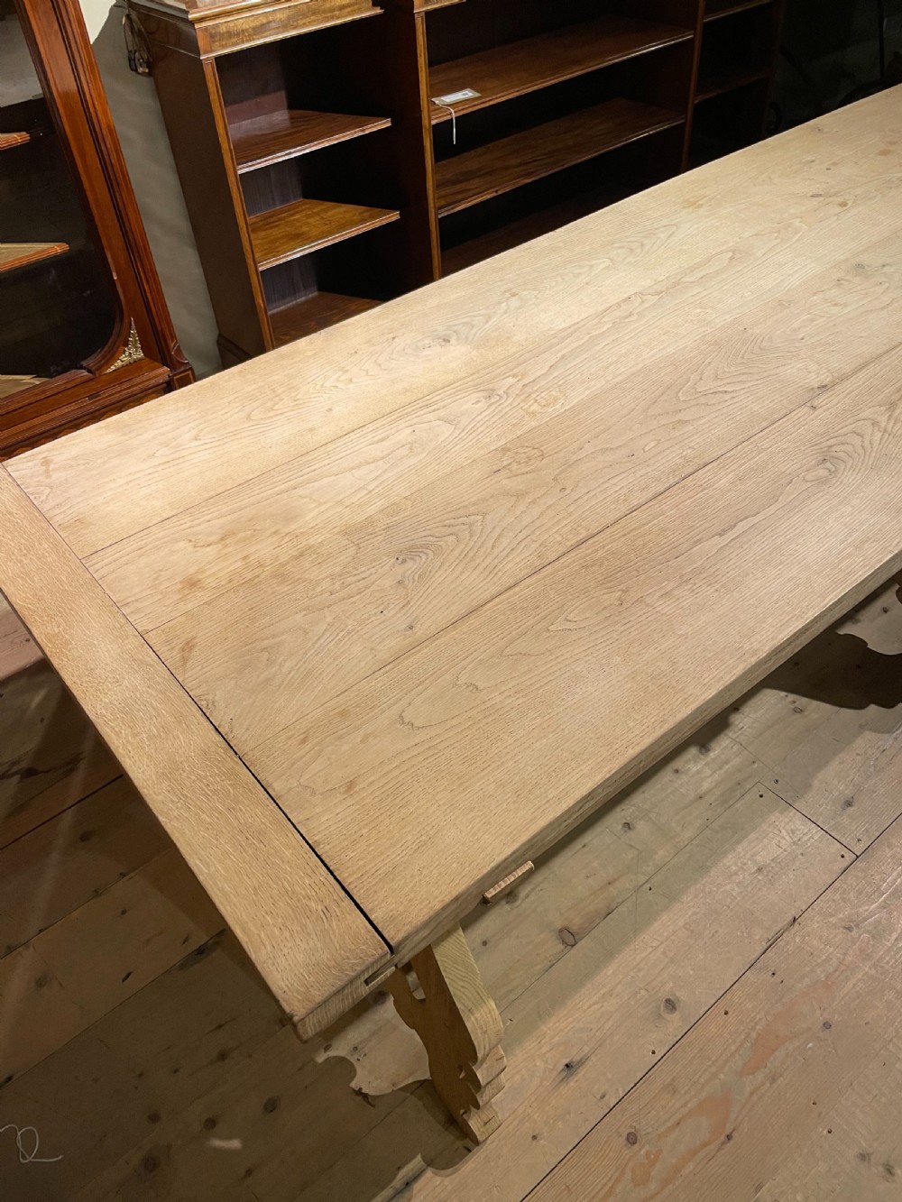 Oak Refectory table View VI