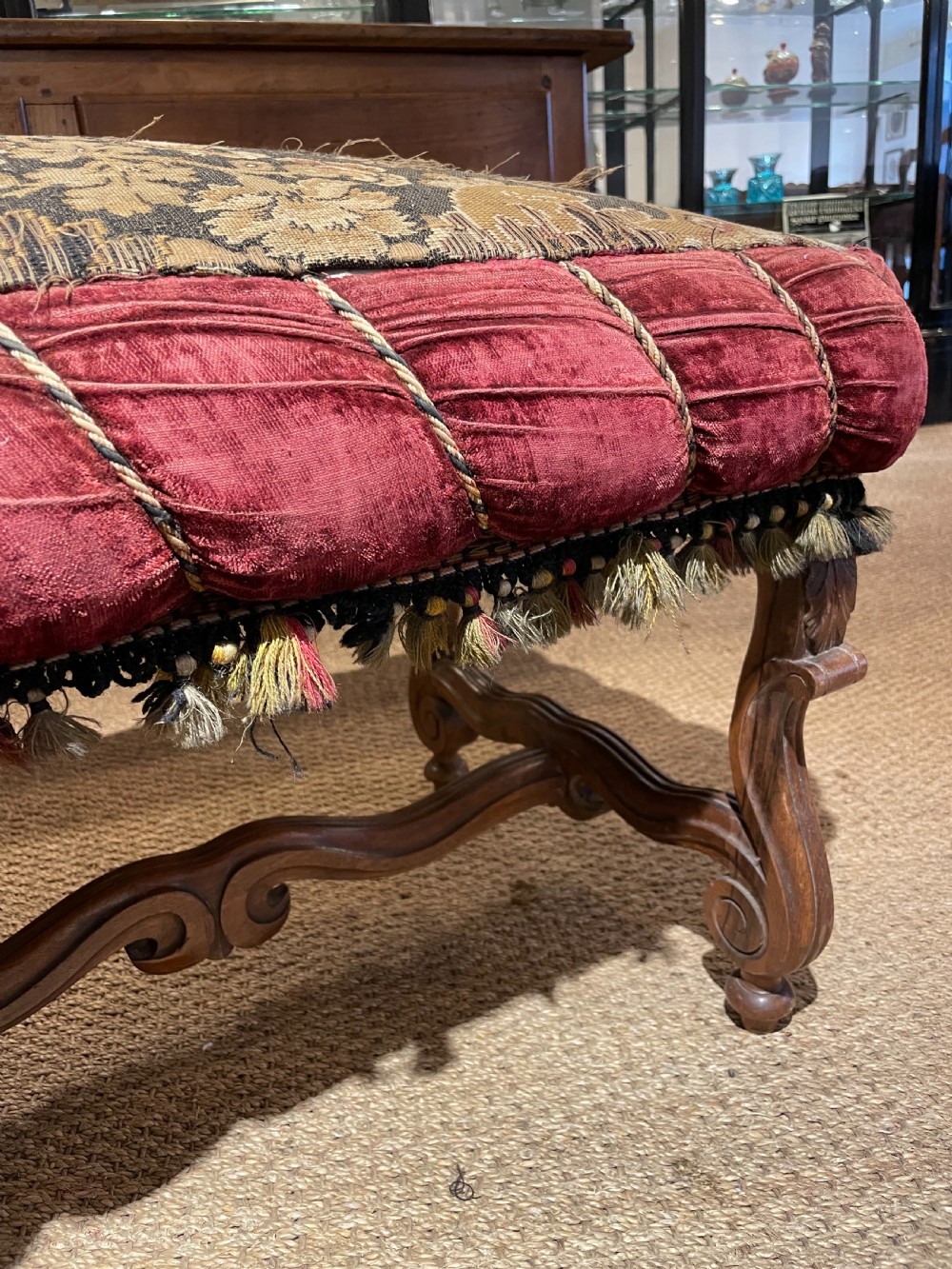 19th century French stool  View II