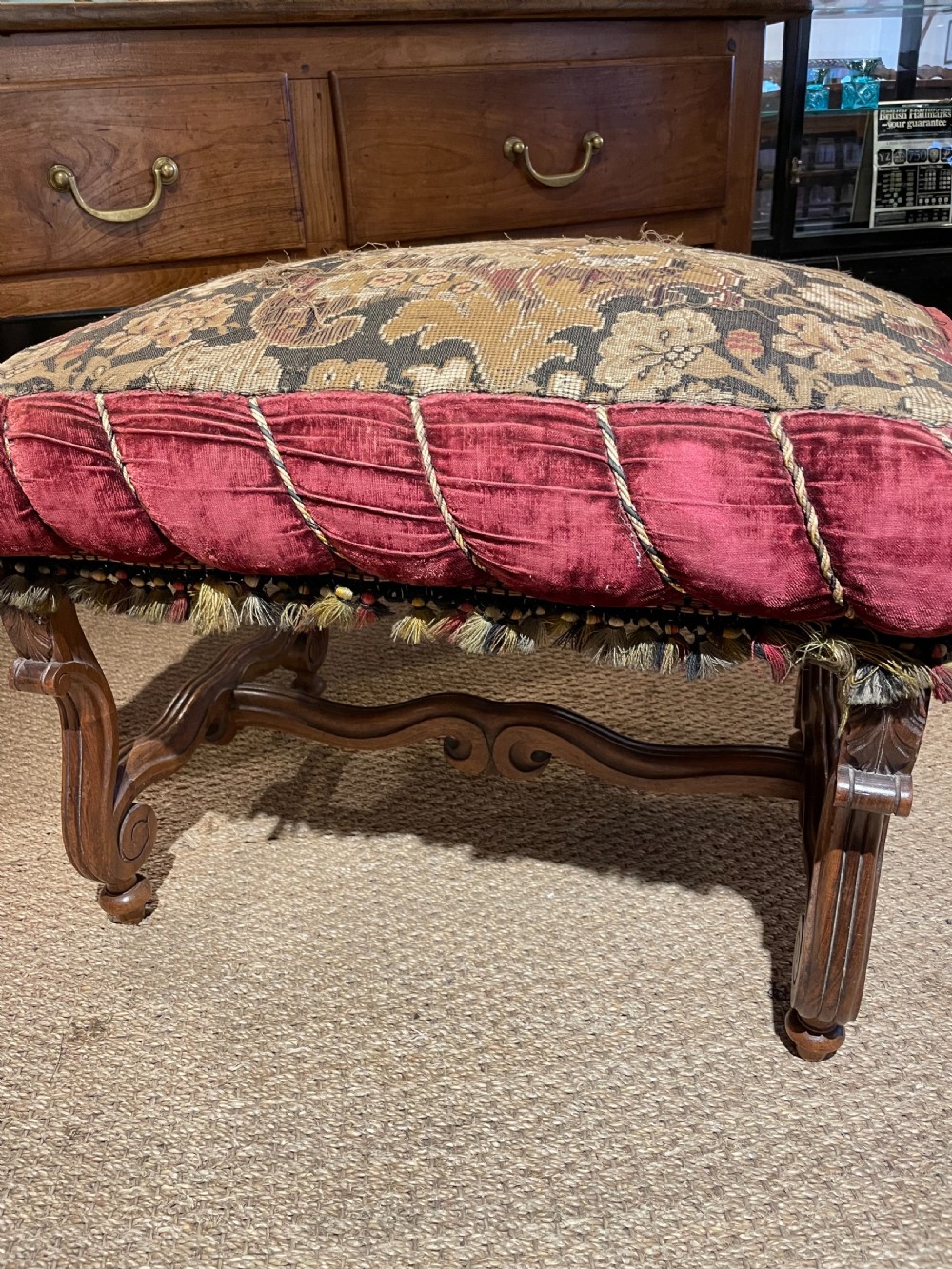 19th century French stool  View V