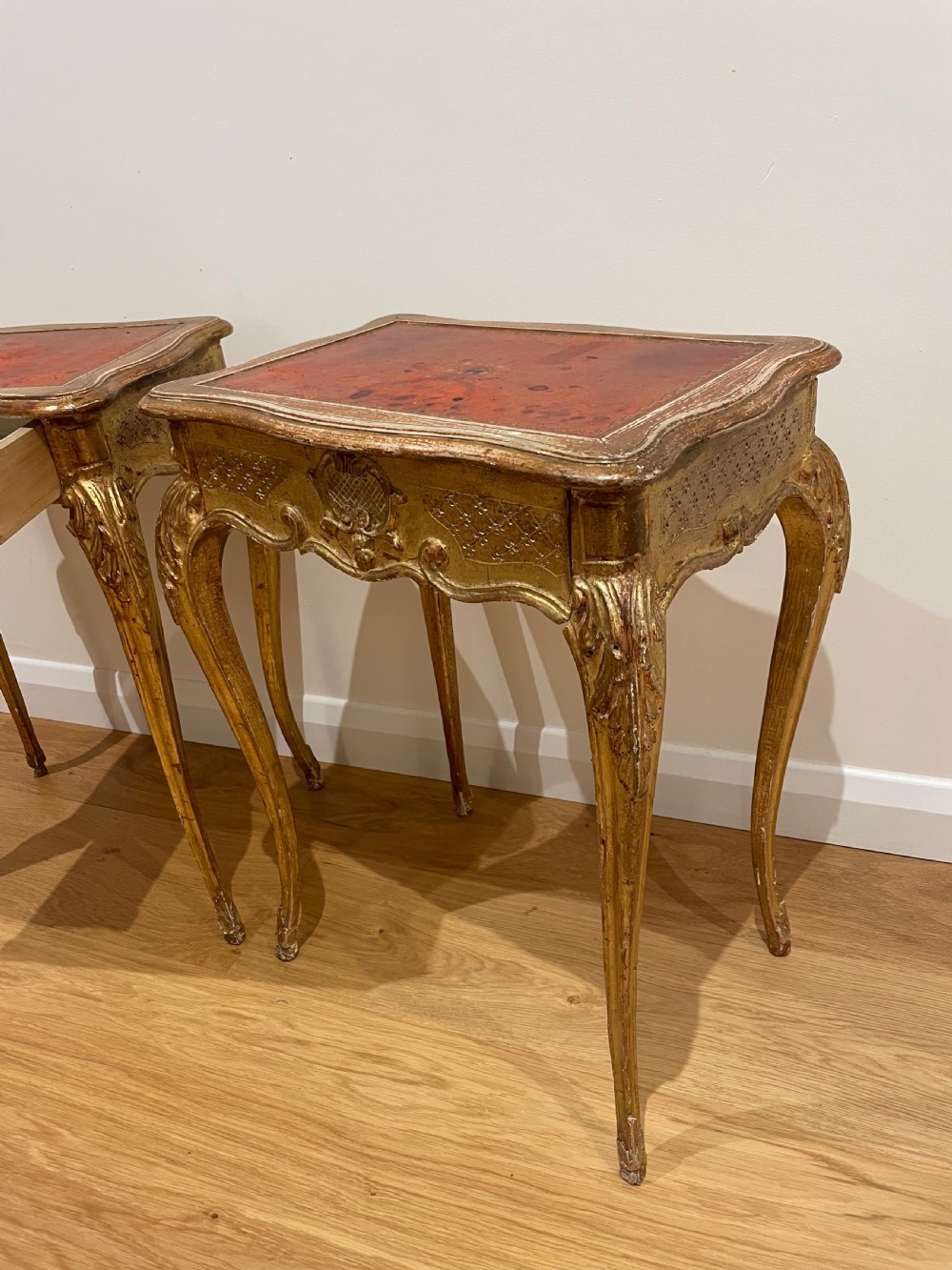 Pair of side tables / lamp tables  View IV