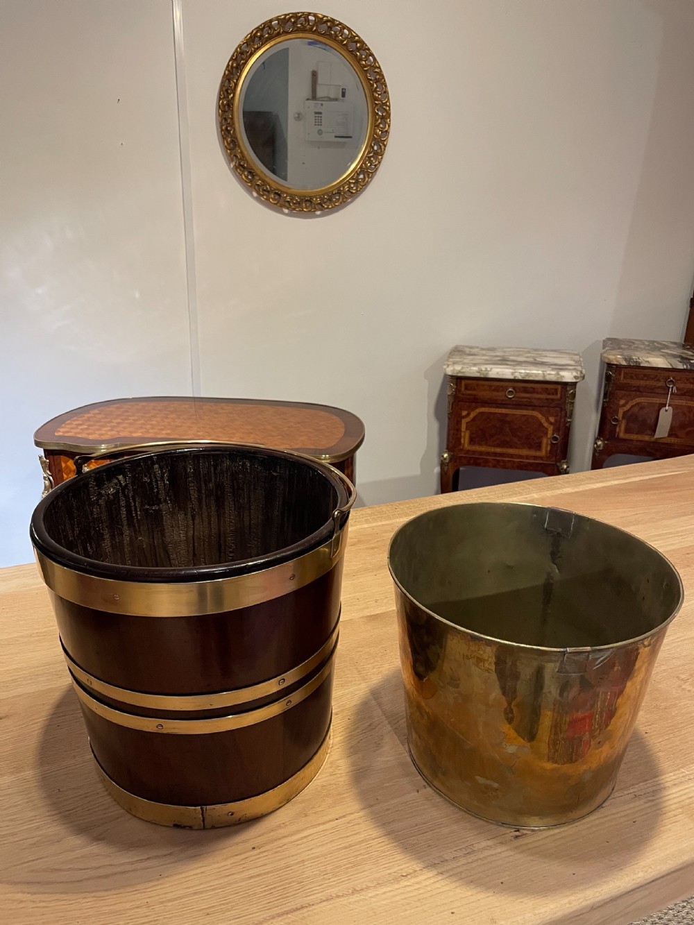 Georgian mahogany peat bucket  View IV