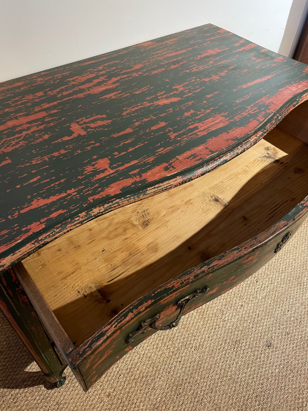 19th century painted chest of drawers  View VIII