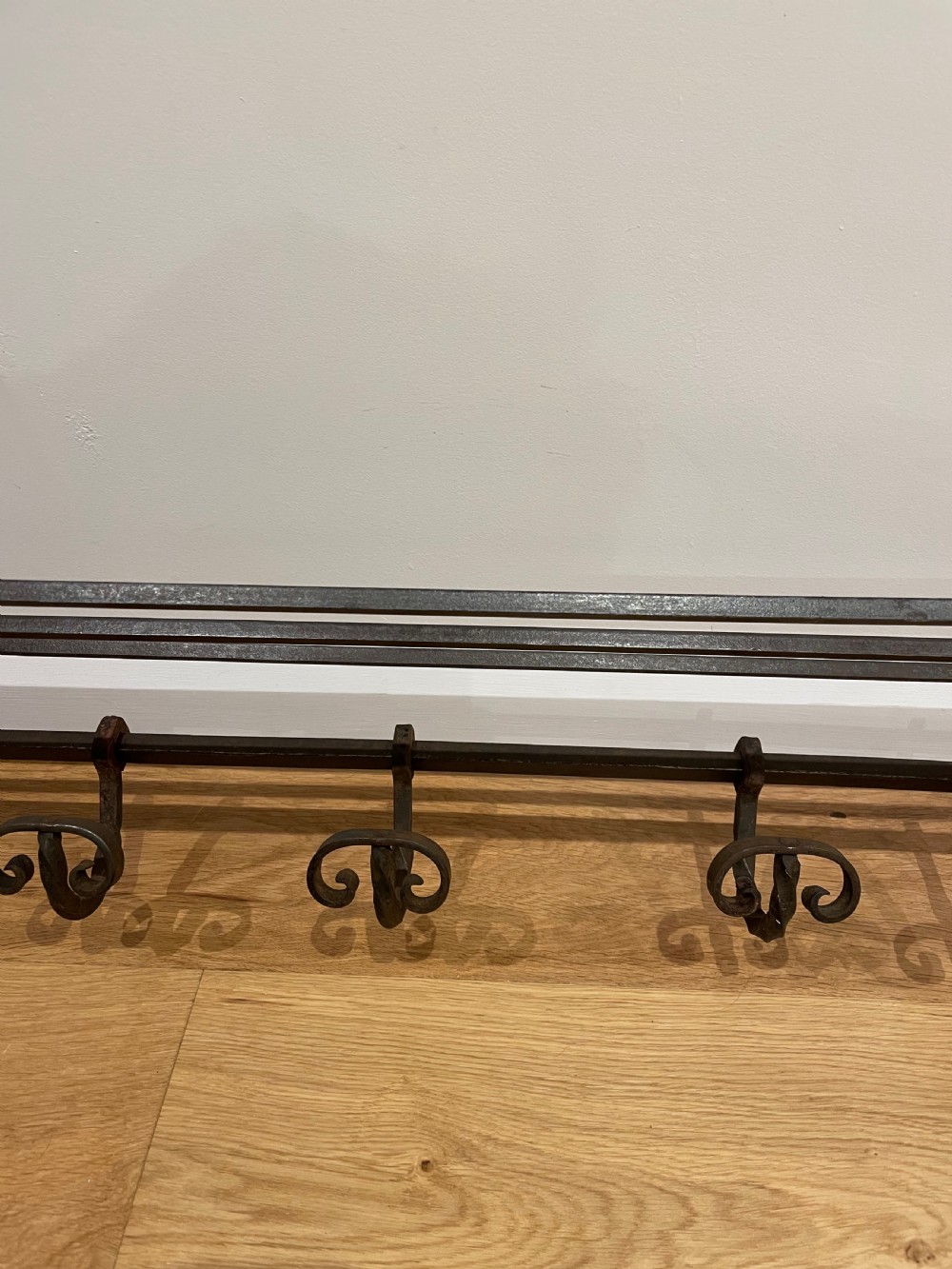 Early 20th century hat and coat rack  View II