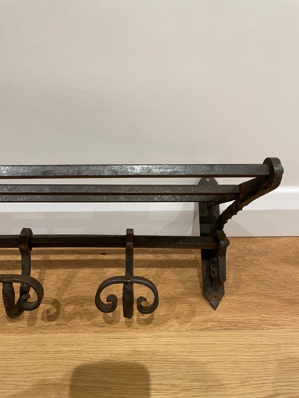 Early 20th century hat and coat rack  View III