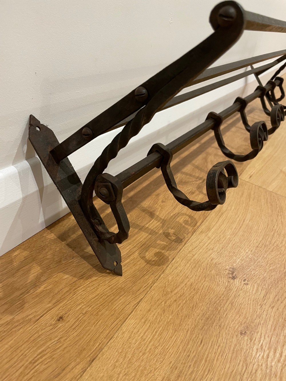 Early 20th century hat and coat rack  View IV