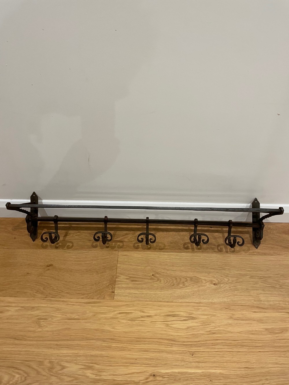 Early 20th century hat and coat rack  View VI