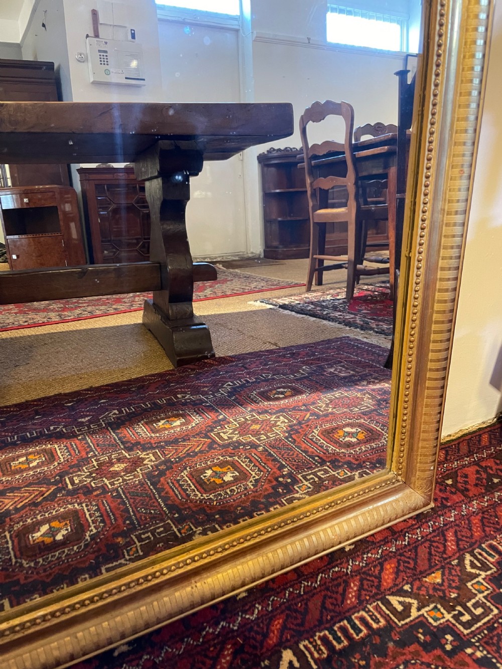 Antique gilt mirror 116 x 80 cms 
 View IV