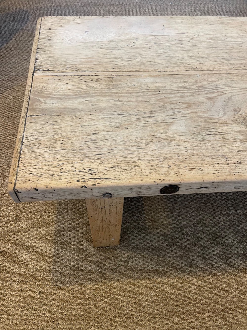 Rustic oak Coffee table  View III