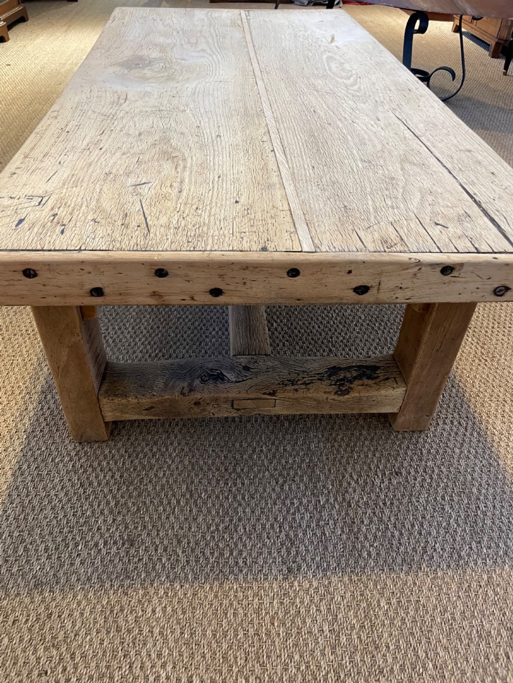 Rustic oak Coffee table  View VI