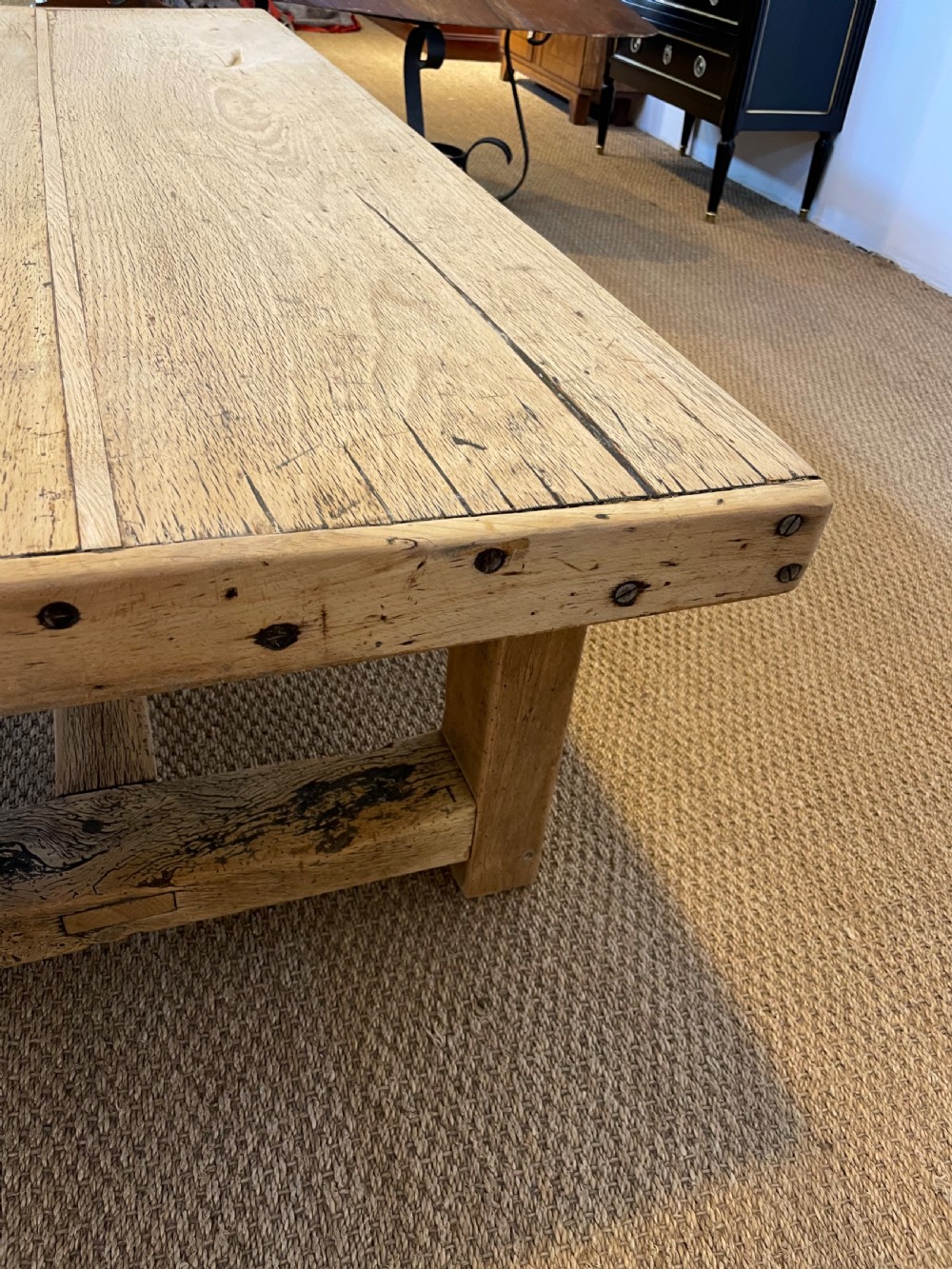 Rustic oak Coffee table  View VII