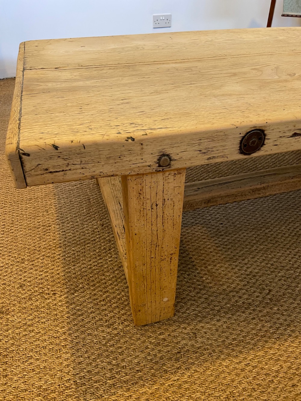 Rustic oak Coffee table  View VIII