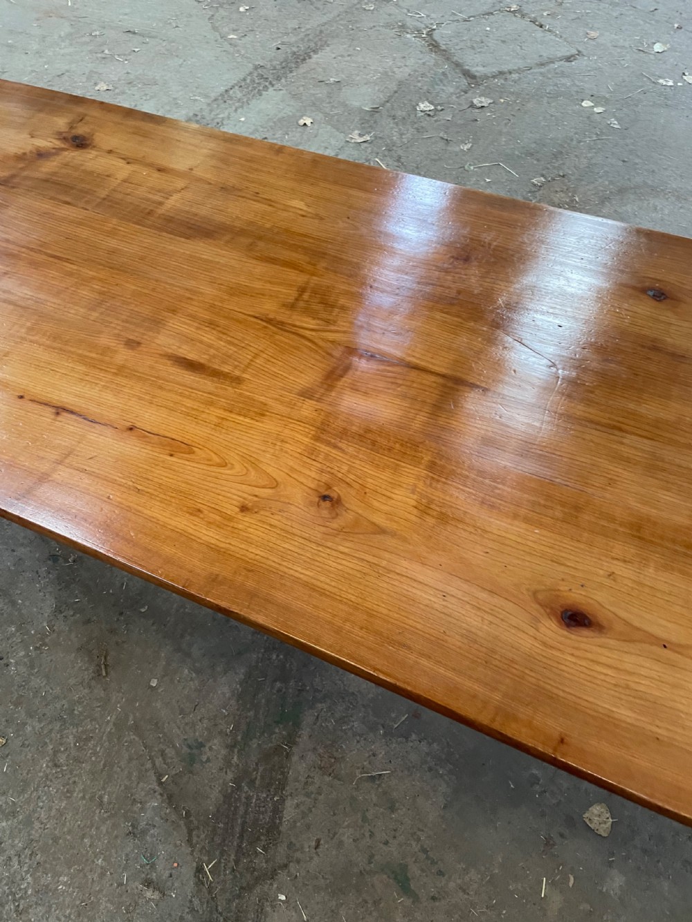 Large cherrywood farm house table 2.9 meters  View VI
