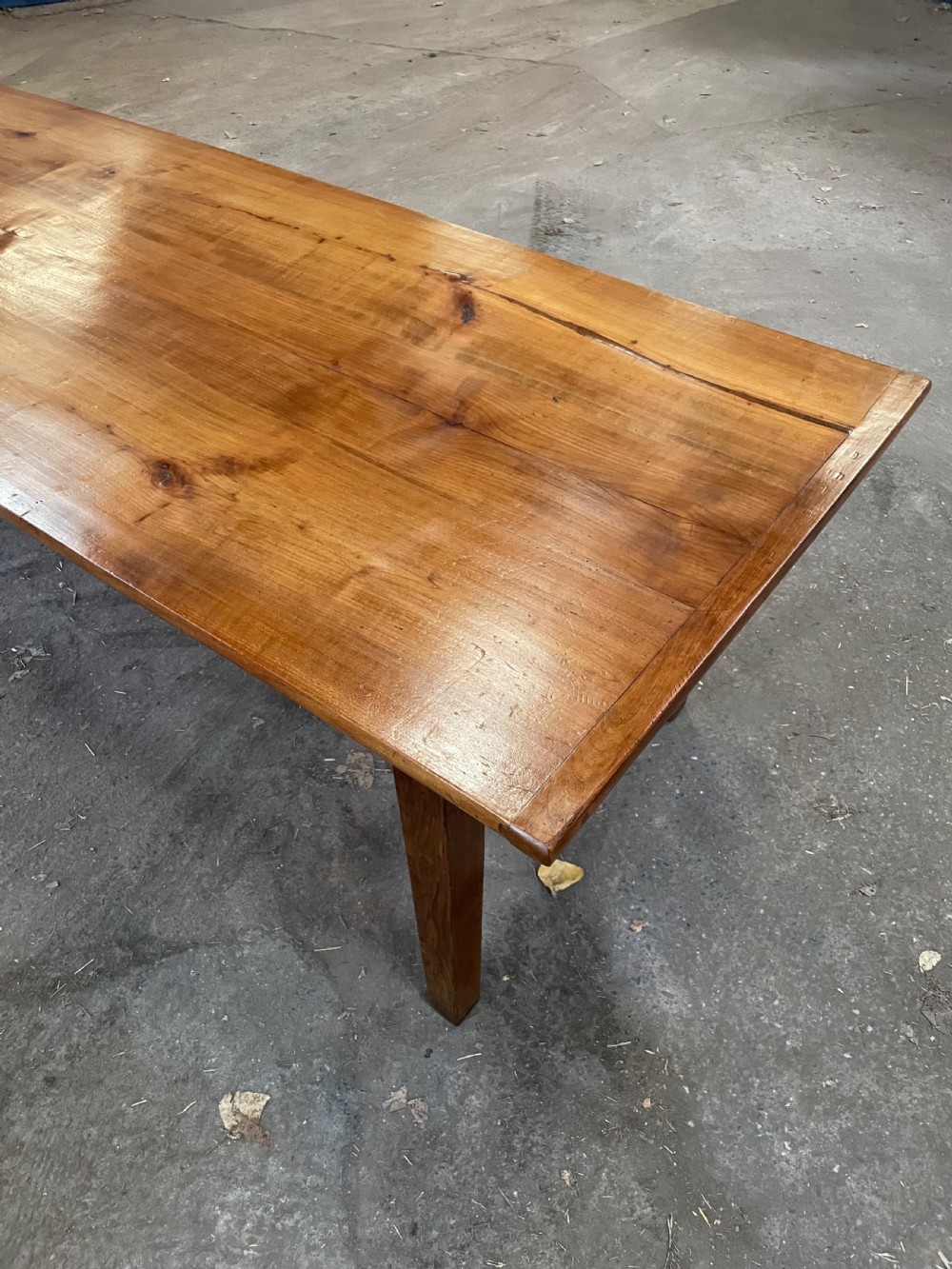 Large cherrywood farm house table 2.9 meters  View VII