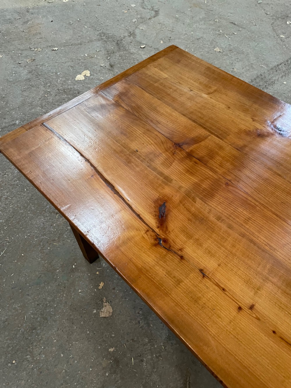 Large cherrywood farm house table 2.9 meters  View IX