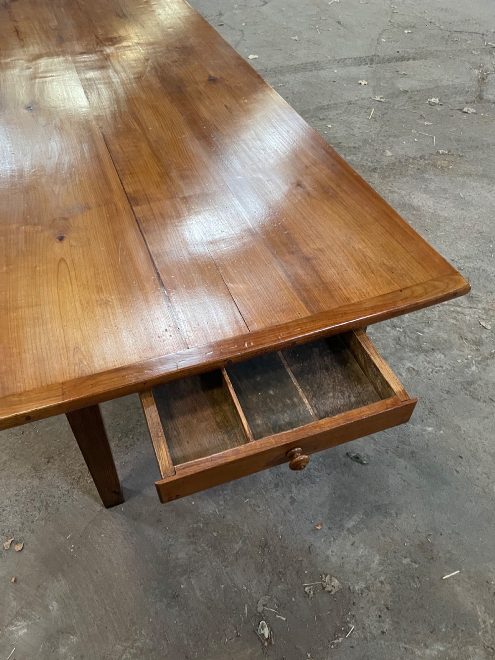 Large cherrywood farm house table 2.9 meters  View XI