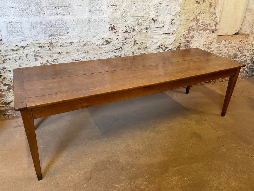 Cherry wood farm house table 10 seater 