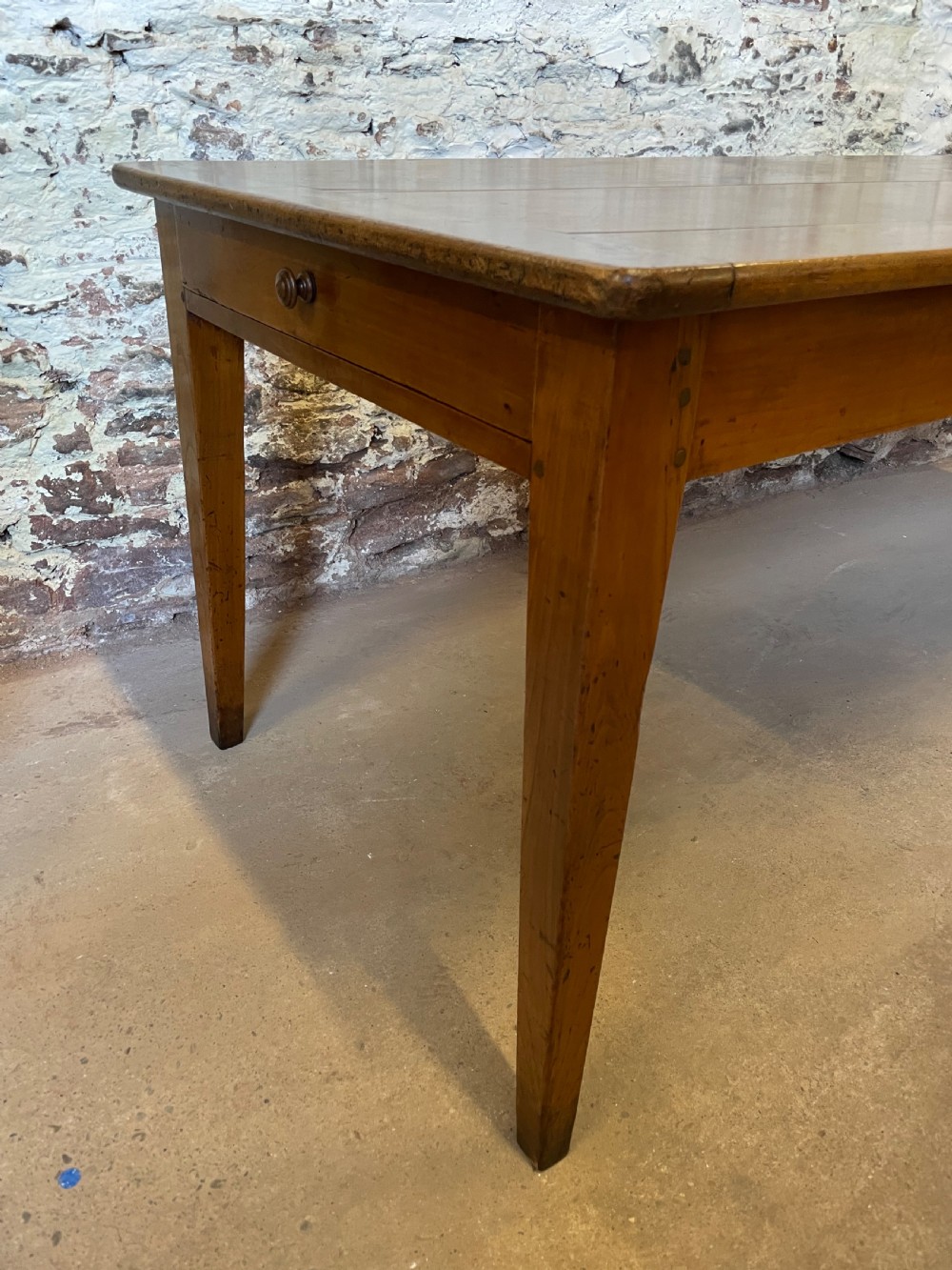 Cherry wood farm house table 10 seater  View II