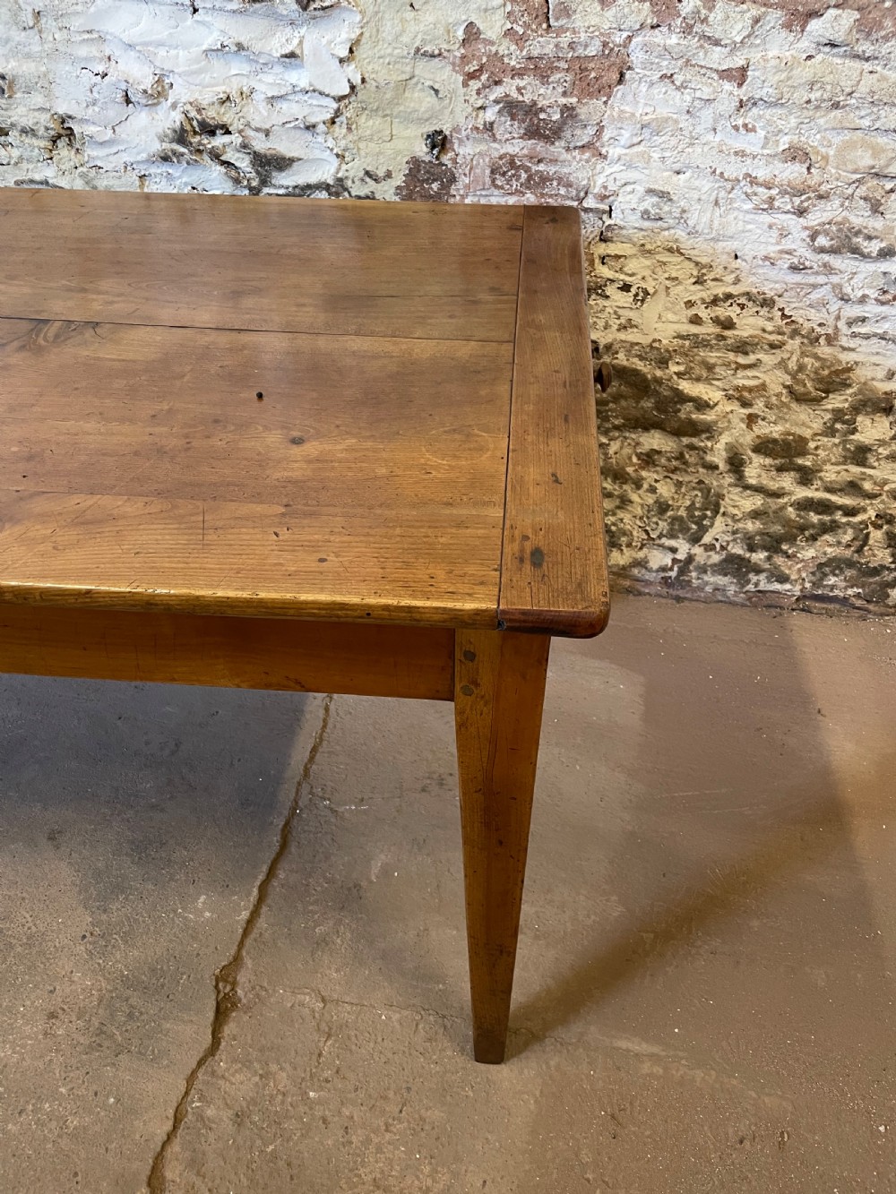 Cherry wood farm house table 10 seater  View V