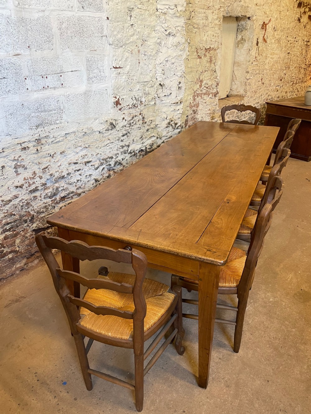 Cherry wood farm house table 10 seater  View VIII
