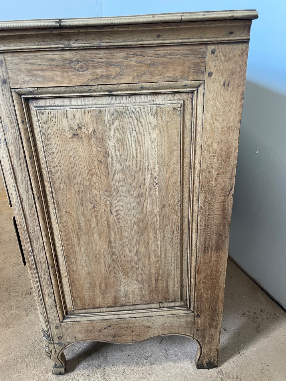 Scrubbed oak 4 drawer commode , chest of drawers  View XIII