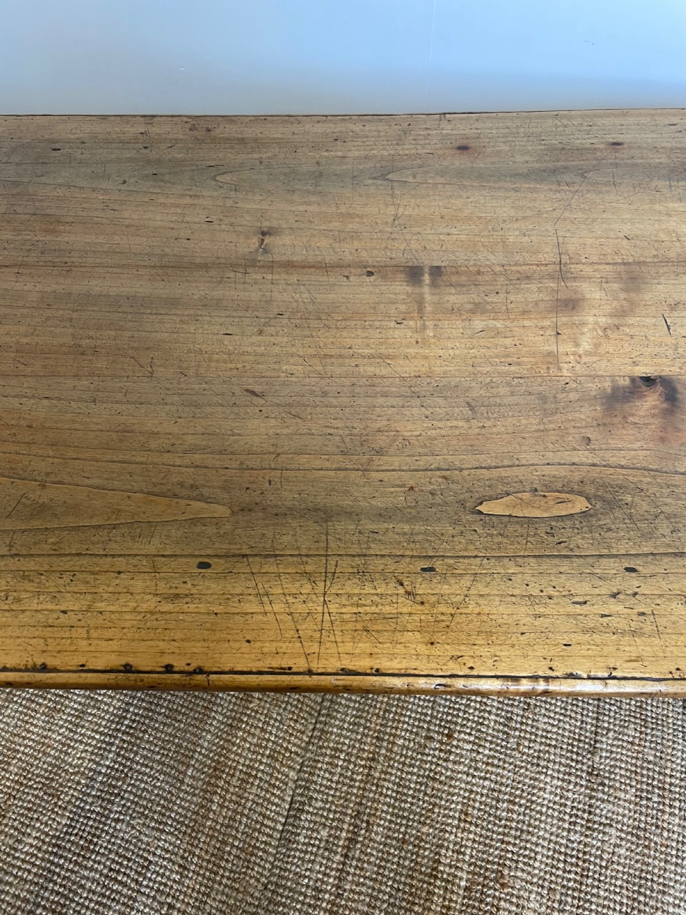 Large farmhouse table  View IV