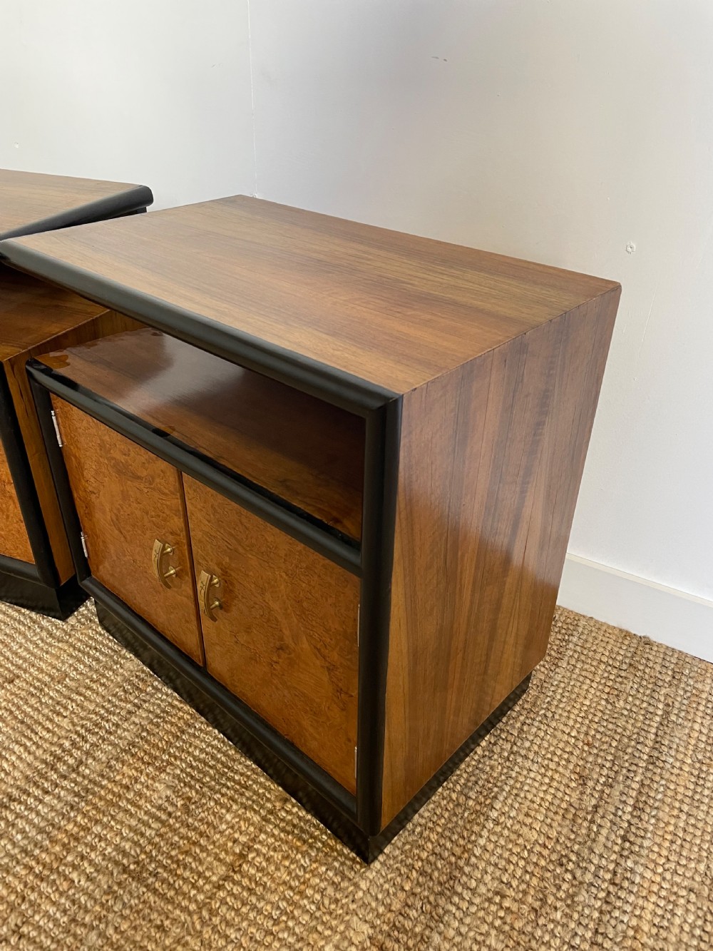 Pair of Art Deco bedside cabinets View VI