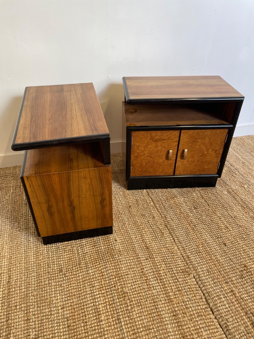 Pair of Art Deco bedside cabinets View VIII