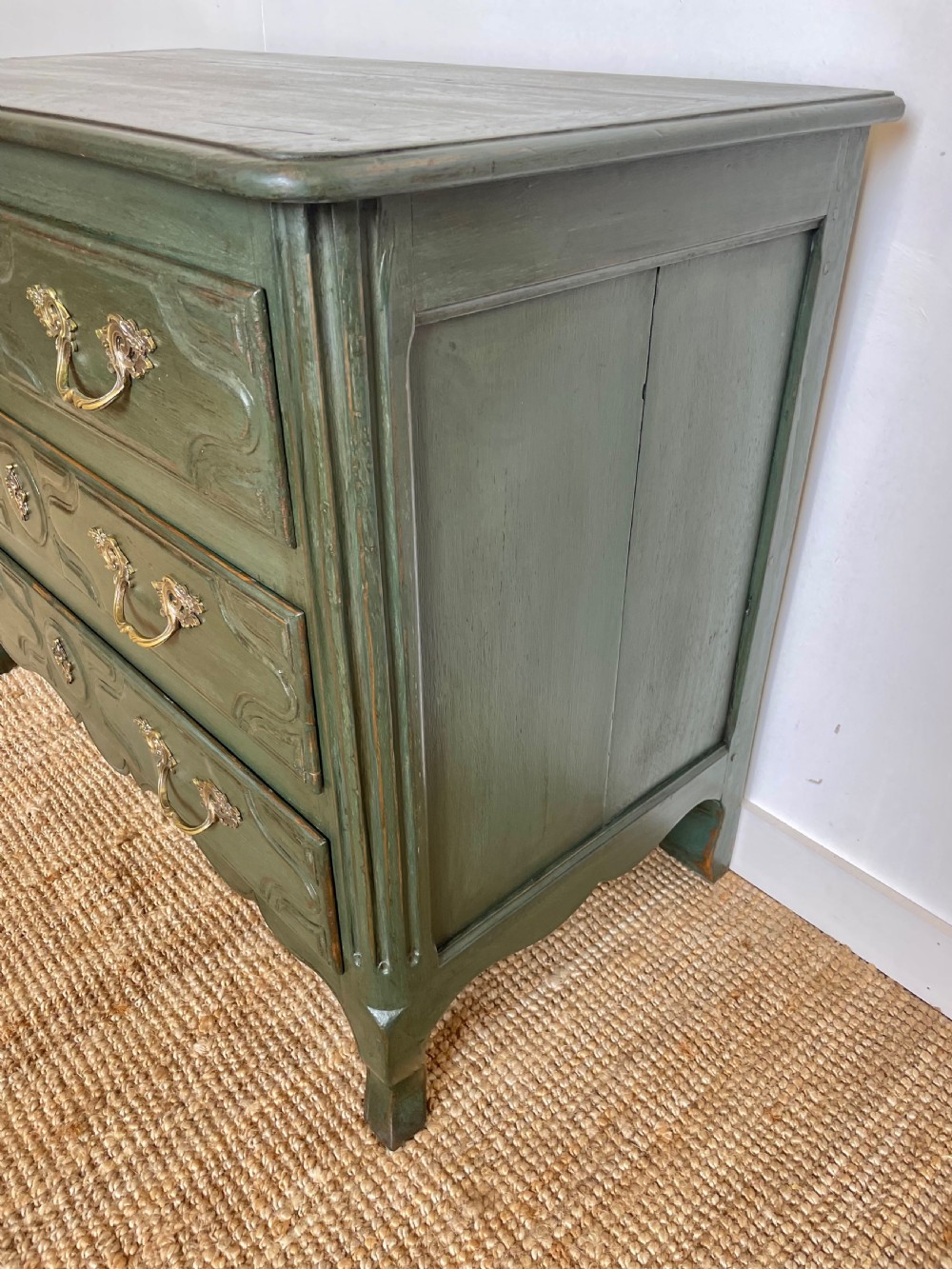 Painted oak commode  View IV