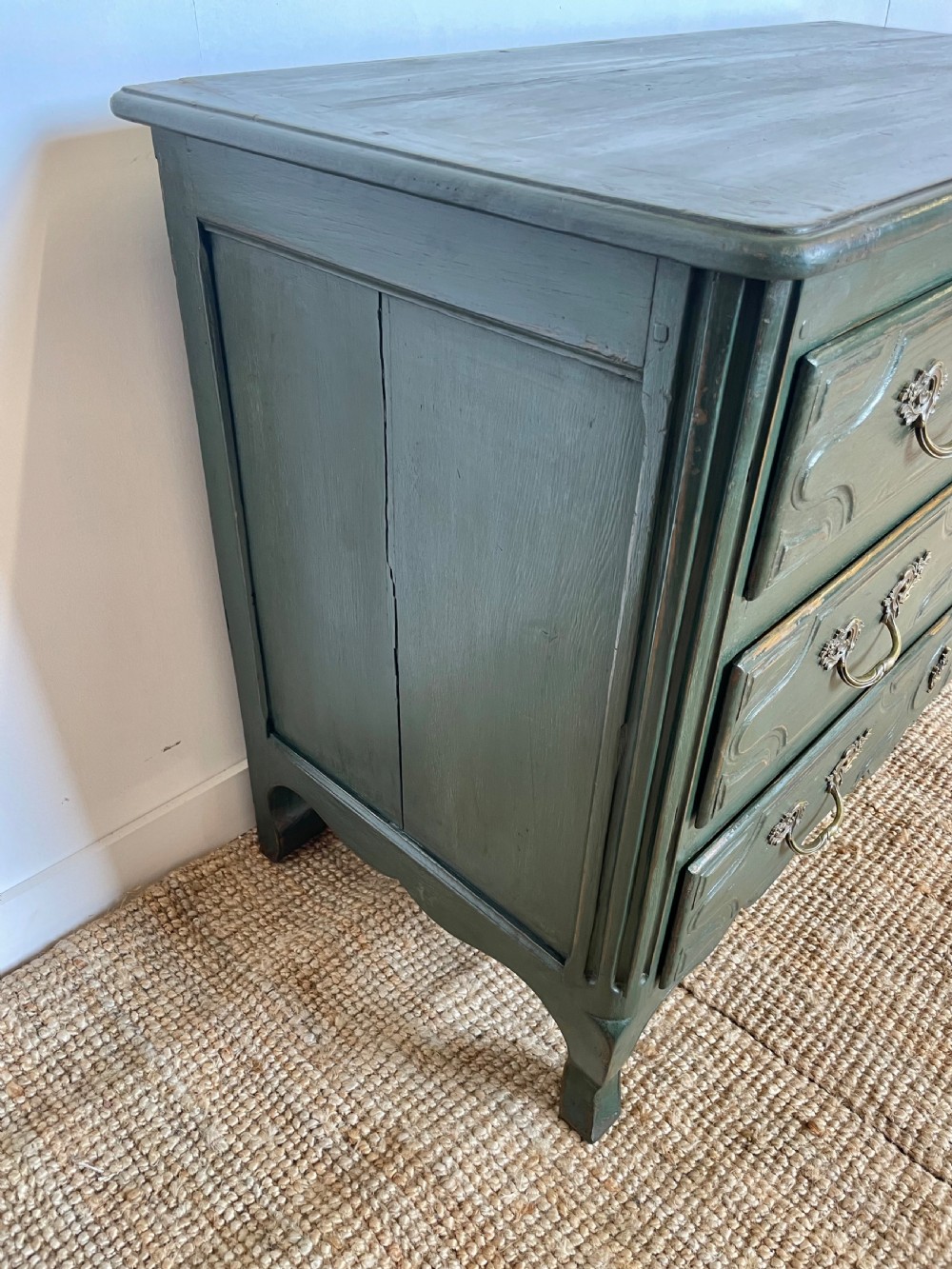 Painted oak commode  View VI