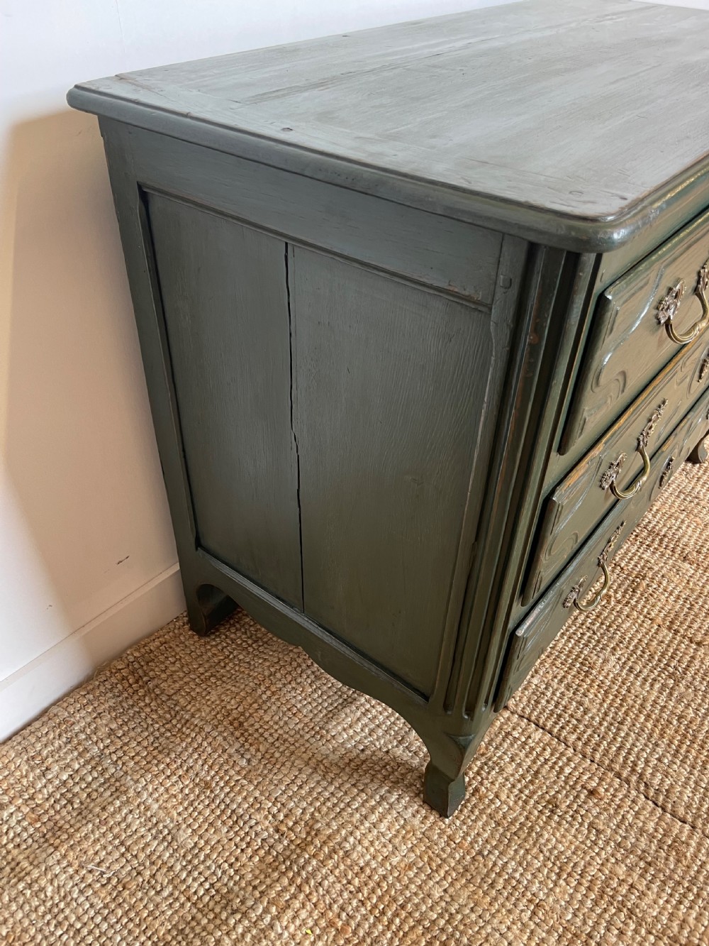 Painted oak commode  View VII