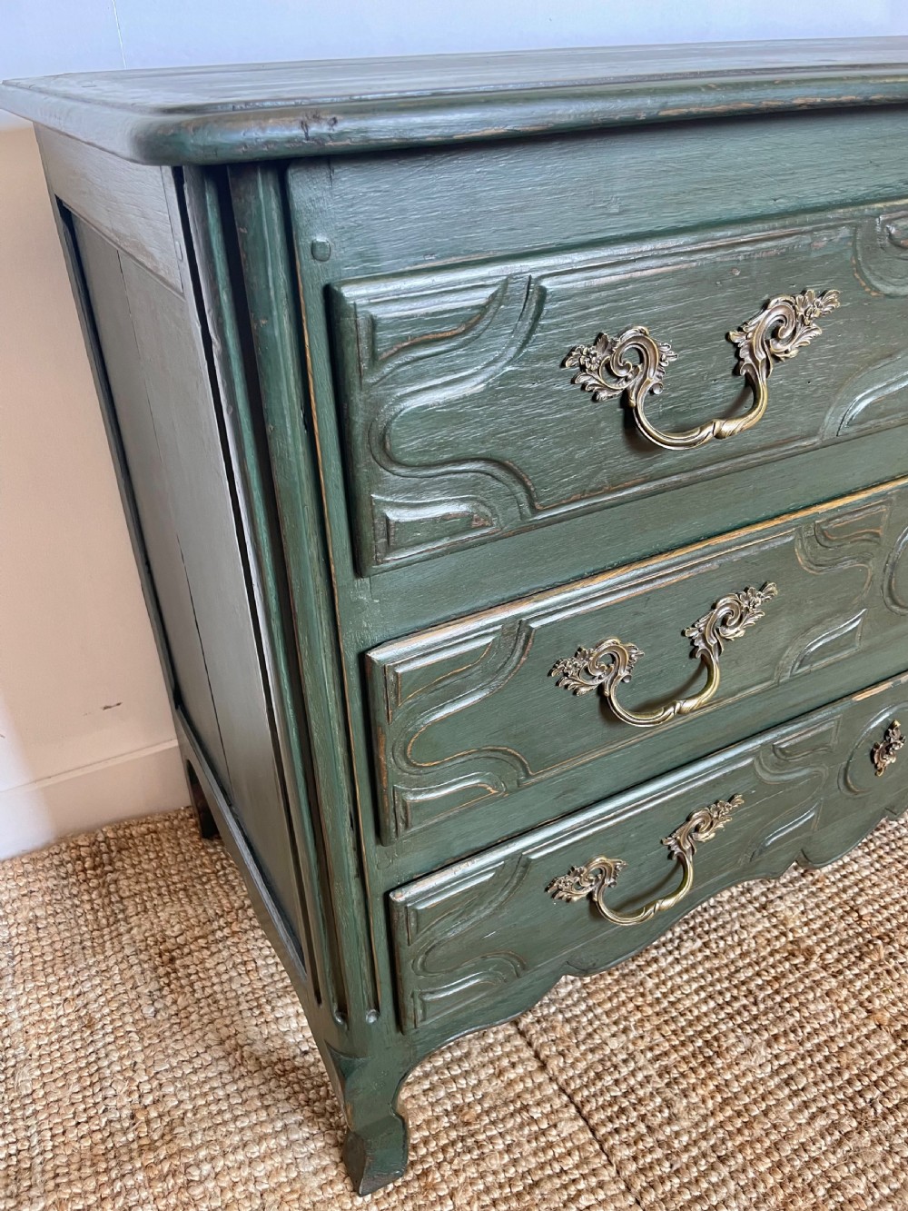 Painted oak commode  View VIII