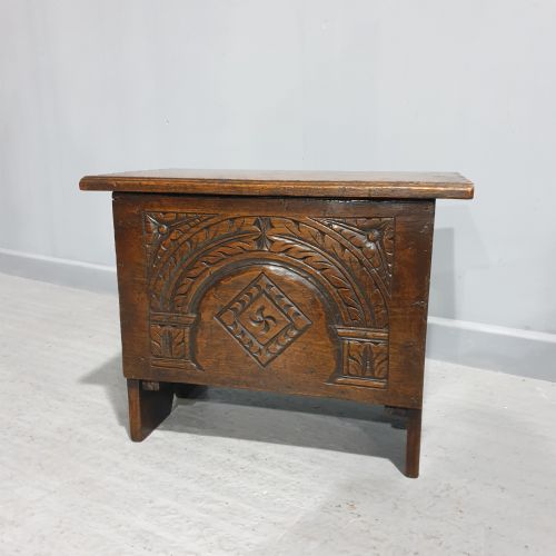 Oak Coffer of Small Proportions