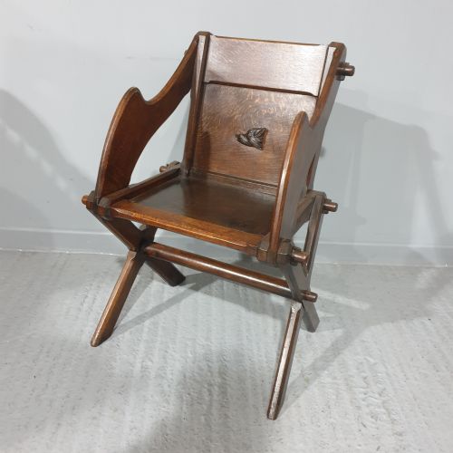 Victorian Glastonbury Chair